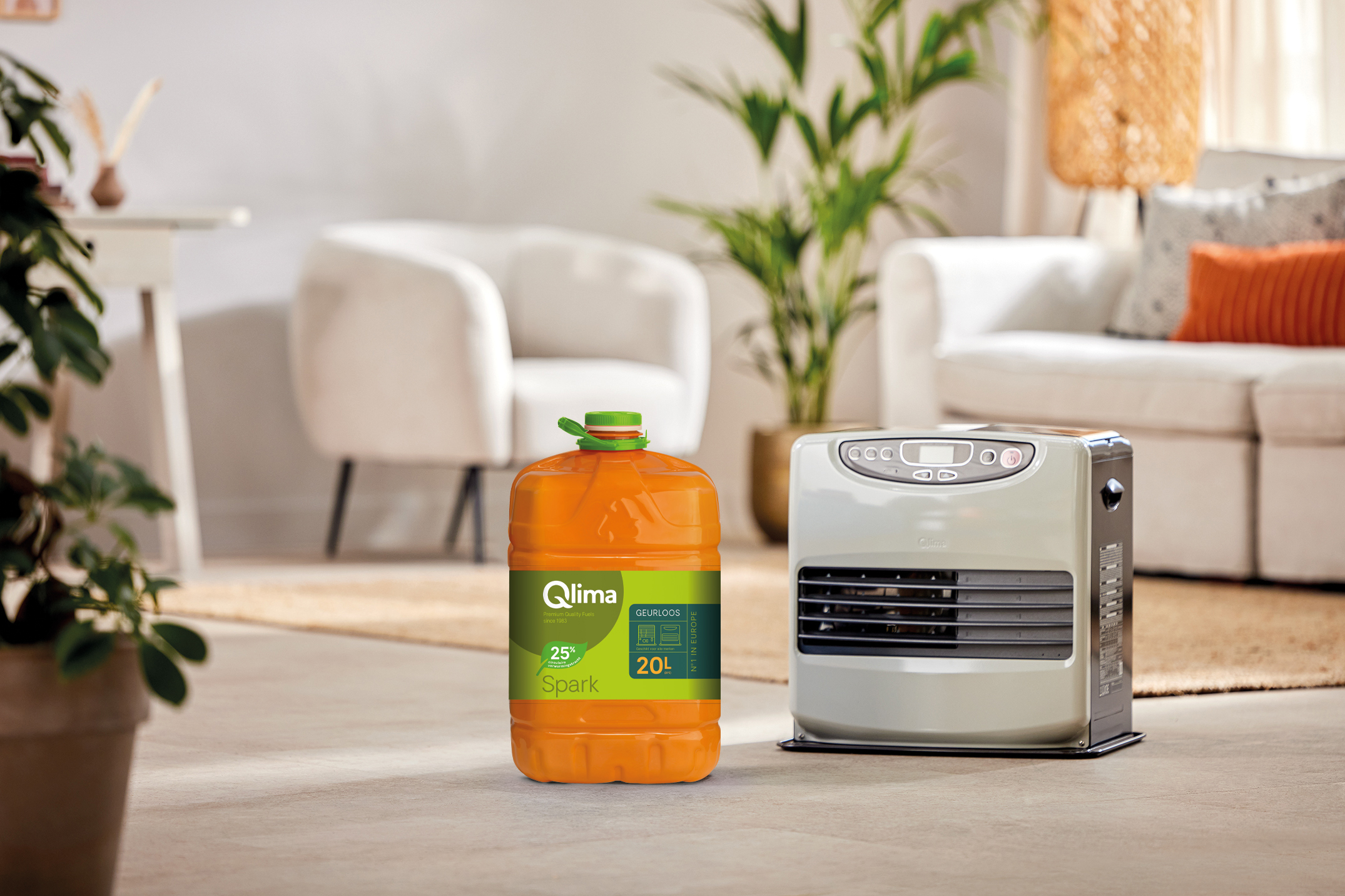 Sustainable heating with Qlima Spark