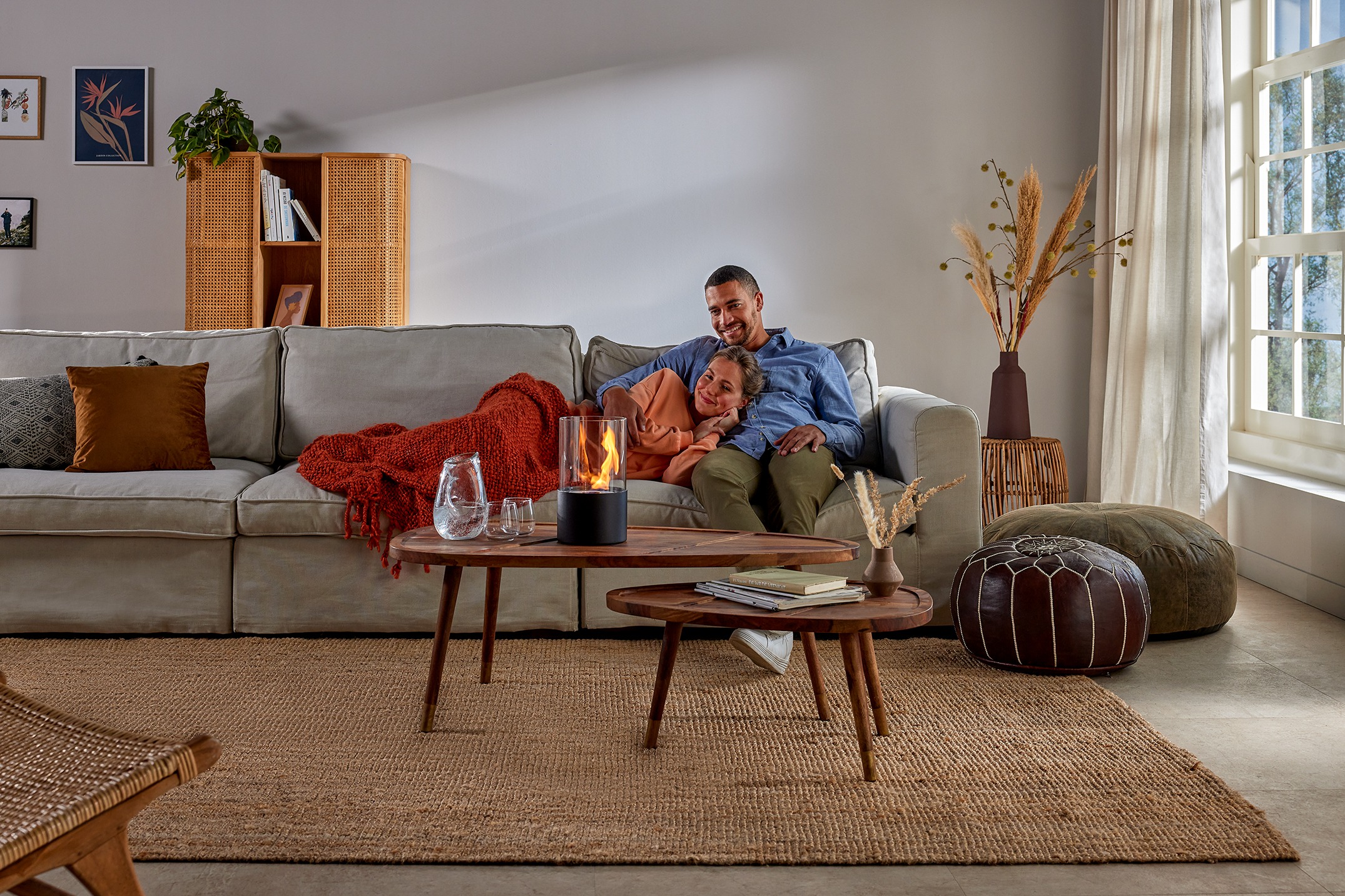 Ethanol for decorative fireplaces