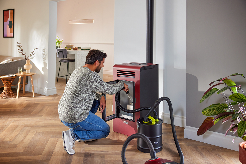 Ash collector ASE 1020 black/green