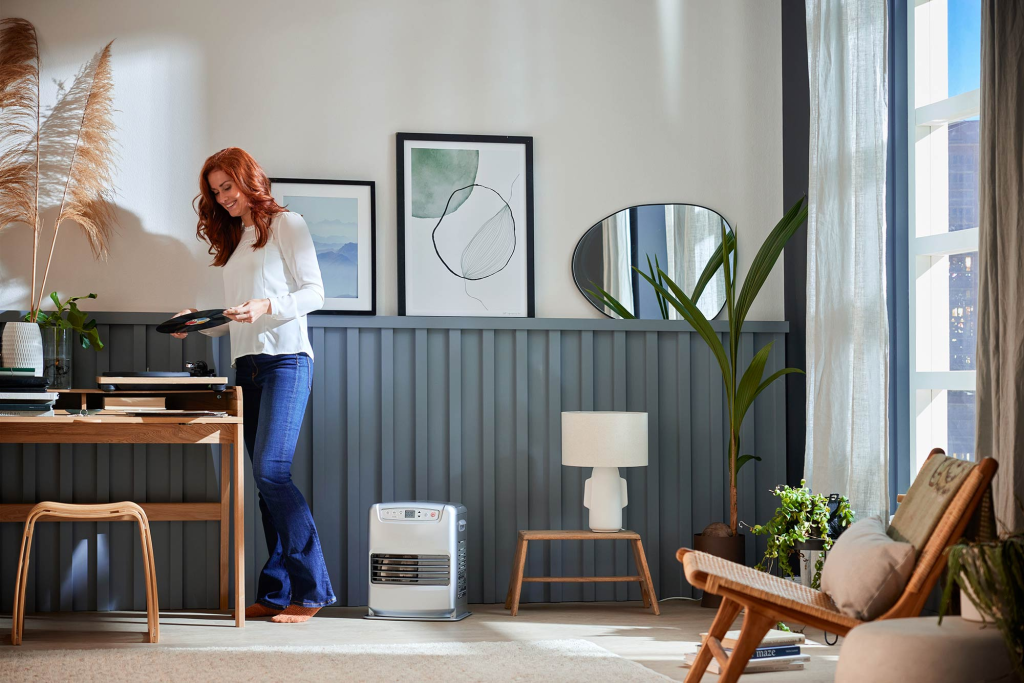 Paraffin laser heater SRE 3531 TC-2 silver