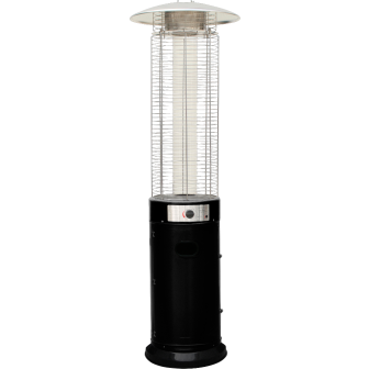 Gas patio heater 2-in-1 PGF 1211 black/silver