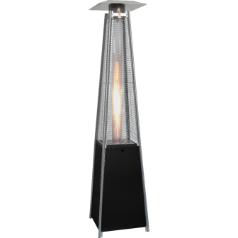 Gas patio heater 2-in-1 PGP 113 black/silver