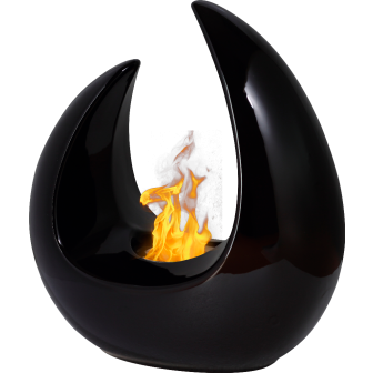 Decorative ethanol fireplace FFB 207 black