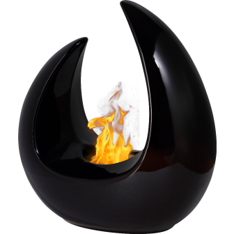 Decorative ethanol fireplace FFB 207 black