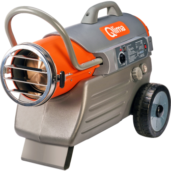 Dual fuel forced air heater DFA 2900 orange/grey