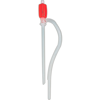 Syphon pump DP14L transparent/red