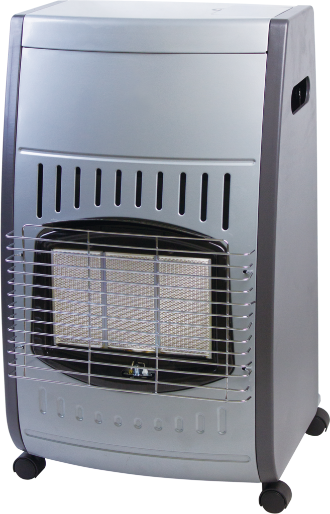 Gas heater 2-in-1 GH 3042 R with regulator black/silver IT