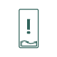 Empty water reservoir indication