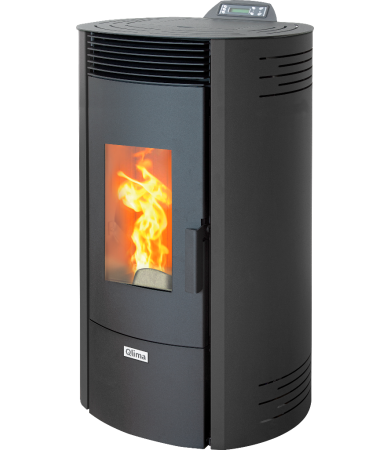Pellet Stove Ronda 110 S-line black main product photo