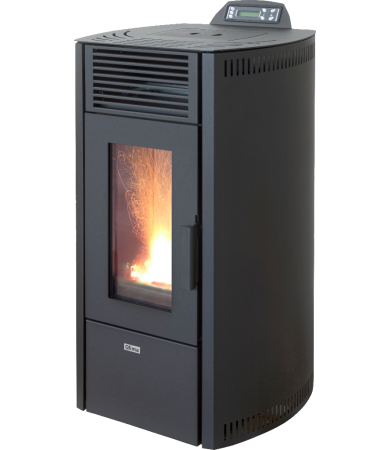 Pellet stove Viola 100-2 S-line Black main product photo