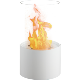 洋楽 Tine Gheal/Bright Fire Decorative ethanol fireplace FFB 017 white/black
