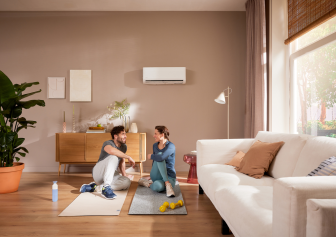 Split unit air conditioner pre-filled SC 5435 white